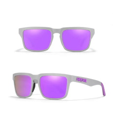KDEAM polarizált napszemüveg UV400 női uniszex szürke, rózsaszín lencse
