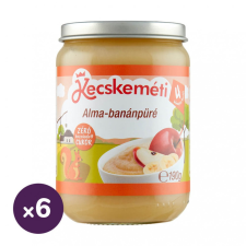 Kecskeméti alma-banánpüré, 4 hó+ (6x190 g) bébiétel
