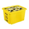  Keeeper Karolina Minions tárolódoboz 30L sárga