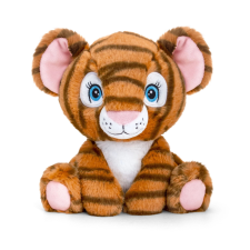 Keel Toys keeleco tigris plüssfigura - környezetbarát, 16 cm plüssfigura