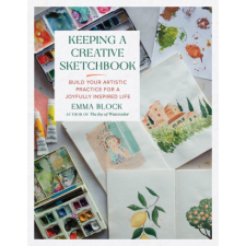 KEEPING A CREATIVE SKETCHBK – BLOCK EMMA idegen nyelvű könyv