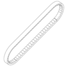 KEEWAY Vieste 125 E5 hajtásszíj Keeway  Erőátviteli alkatrészek Ékszíjak egyéb motorkerékpár alkatrész