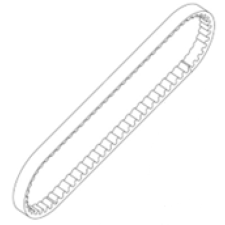 KEEWAY Zahara 50 E4 hajtószíj Keeway Erőátviteli alkatrész Ékszíj egyéb motorkerékpár alkatrész