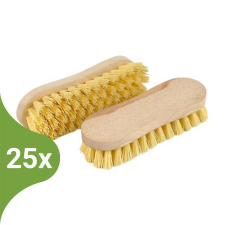 Kefa Fa piskóta alakú súrolókefe (Karton - 25 db) tisztító- és takarítószer, higiénia