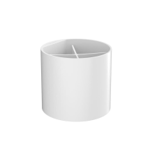  Kefetartó Hansgrohe WallStoris fehér matt színben 27921700 fürdőszoba kiegészítő