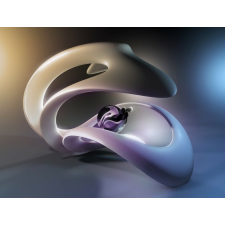  Kék Absztrakt 3D öntapadós tapéta, 350 x 250 cm tapéta, díszléc és más dekoráció