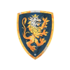  Kék-arany nemes lovag pajzs - Liontouch (700113)