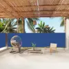  Kék behúzható oldalsó napellenző 160 x 1000 cm