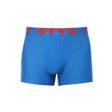 Kék férfi boxeralsó Styx sport gumi (G1167) M férfi alsó
