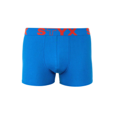 Kék férfi boxeralsó Styx sport gumi (G967) M férfi alsó