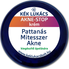 Kék-Lukács Kék Lukács Akne-Stop krém (pattanás, mitesszer) 30ml gyógyhatású készítmény