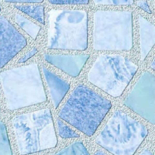 Kék mozaik csempematrica 15x20cm tapéta, díszléc és más dekoráció
