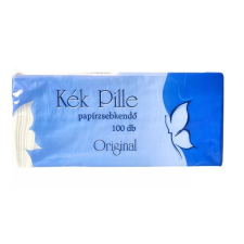  Kék Pille papírzsebkendő 3 r., fehér, 90+10db/csomag higiéniai papíráru