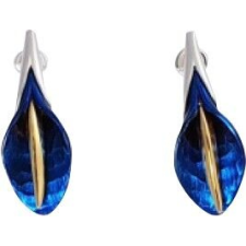  Kék titánium fülbevaló - KEM fülbevaló