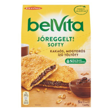 Keksz BELVITA Jó Reggelt! Softy csokoládés és mogyorós töltelékkel multipack 250g csokoládé és édesség