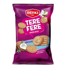  Keksz DETKI Tere-Fere kókuszos 180g csokoládé és édesség