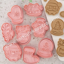  Keksz és sütemény kiszúró - karácsonyi 2 sütés és főzés