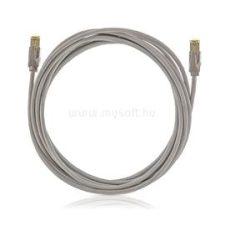 KELine Cat6A 10Gigabit STP Patch Kábel 1m (KEL-C6A-P-010) kábel és adapter