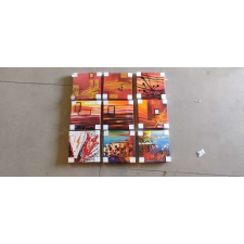  Kello modern festmény grafika, keretezett kép