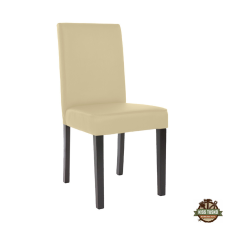  Kelly bőr étkezőszék bézs színben bútor