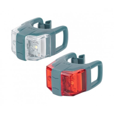 KELLYS TWINS II elemes lámpa szett - kék kerékpár lámpa