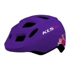 KELLYS ZIGZAG gyerek sisak - lila (49-53 cm) kerékpár és kerékpáros felszerelés