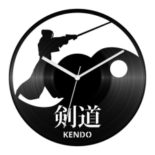  Kendó bakelit óra falióra