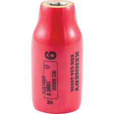 Kennedy Kennedy dugókulcs 1/2" 6 szög 9mm szigetelt 1000V dugókulcs
