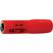Kennedy Kennedy dugókulcs 1/2" 6 szög hosszú 21mm szigetelt 1000V dugókulcs