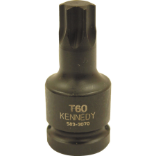 Kennedy Kennedy rátűzőkulcs 1/2" TORX, gépi TX47 barkácsgép tartozék
