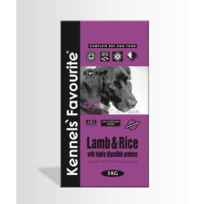 Kennels' Favourite Lamb Rice 3 kg kutyaeledel