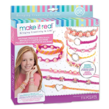 Kensho Make It Real: Makramé barátságkarkötő készítő szett kreatív és készségfejlesztő