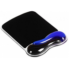 Kensington Crystal Mouse Pad Wave (géltöltésű csuklótámassz) kék-fekete egéralátét asztali számítógép kellék