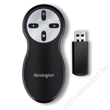 Kensington Prezentációs távirányító, lézermutatóval, vezeték nélküli, KENSINGTON (BME33374)