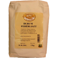 Kenyérvarázs durum fehérliszt 1000g sütés, főzés