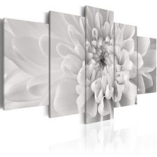 Kép - Dahlia flower in grey shades 200x100 grafika, keretezett kép