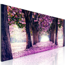Kép - Purple Spring 150x50 grafika, keretezett kép
