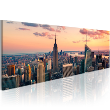 Kép - Sea of ?felhőkarcoló - NYC 135x45 grafika, keretezett kép