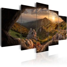 Kép - Sunset in the Valley 100x50 grafika, keretezett kép