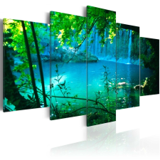  Kép - Turquoise seclusion 200x100 grafika, keretezett kép