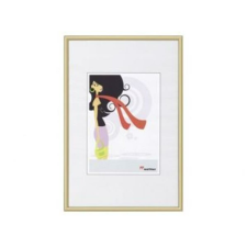 . Képkeret, műanyag, 21x29,7 cm, A4, New Lifestyle, arany (DKW02) fényképkeret