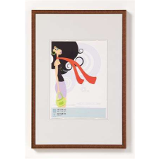 . Képkeret, műanyag, 21x29,7 cm, &quot;New Lifestyle&quot; bronz fényképkeret