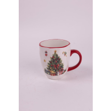 Kerámia karácsonyi bögre karácsonyfával 300ml bögrék, csészék