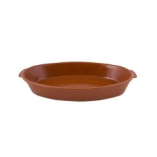 Kerámia sütõtál mázas ovális 37 x 23cm 225436 konyhai eszköz