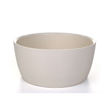  kerámia tál krém 28cm kerti tárolás