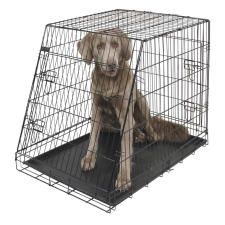 Kerbl 442045  Dog Cage 107x74x85 cm Black szállítóbox, fekhely kutyáknak
