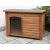  Kerbl Dog House With Terrace szigetelt fa kutyaház 113x81x83cm (82397)