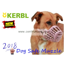  Kerbl Dog Safe Muzzle 4-Es Barna Kényelmes Szájkosár (81014) szájkosár