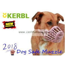 Kerbl Dog Safe Muzzle 4-Es Barna Kényelmes Szájkosár (81014) szájkosár