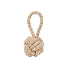 Kerbl Játék Labda Kötéllel 8x21 cm Juta/Pamut játék kutyáknak
